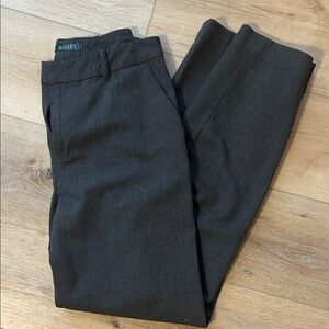 Lauren Ralph Lauren Women’s Charcoal wool Dress Pants